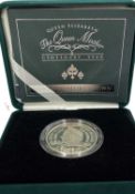 A UK Silver Piedfort Crown to commemorate Queen Elizabeth, The Queen Mother's Centenary Year, 2005
