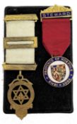 Pair of Masonic jewels to include Province of Norfolk RMBI 2006 plus one other