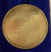A commemorative gold award medallion to HST 125 43033 Driver brian Cooper, 15 June 1947 - 5
