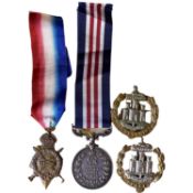 WWI (MM) Military medal to 15025 Pte A Cook Dorset Regiment as well as a 1914-15 Star and 2 regiment