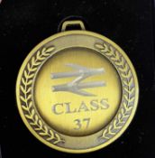 A commemorative gold award medal to 37712 Teeside Steelmaster TE