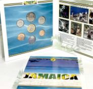 A set of 2000 Jamaican coinage proofs, to mark the 40th Anniversary of the Bank of Jamaica.