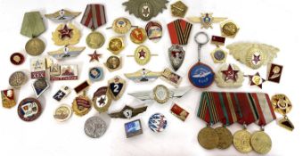 Quantity of Soviet CCCP badges