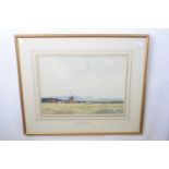 Edward Wesson RBA RA (British,1910-1983), 'Cley Mill, Norfolk', watercolour, 11.5x16ins, framed