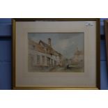 Arthur E. Davies RBA RCA ( British,1893-1988) 'Cottage New Buckingham, Norfolk', pencil and