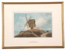 Miles Edmund Cotman (British,1810-1858), ''The Mill Eye, Suffolk', pencil and watercolour,