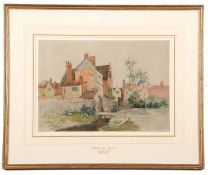 James Stark (British,1794-1859), "Fuller's Hole - Norwich", pencil and watercolour, 9.5x13ins,