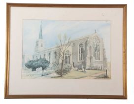 John R. Pretty (British, 20th century), limited edition lithograph in colours, numbered 34/200,
