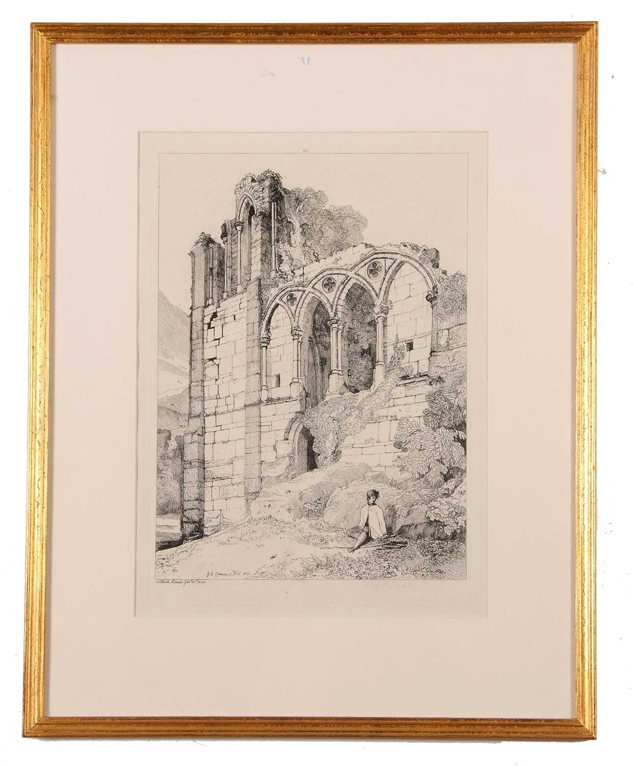 John Sell Cotman British 1782 1842 Easby Abbey Yorkshire Etching john-sell-cotman-british-1782-1842-easby-abbey-yorkshire-etching