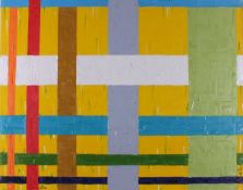 Terry WALLWORK (British b. 1958) Weave, Mixed media on canvas, Signed with initials and dated '21