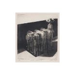 Chris AGGS (British Contemporary), Artist's proof, 'small radiator' inscribed and signed in the