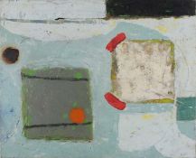 Circle of Prunella Clough (British 1919-1999) untitled abstract, Oil on canvas, indistinctly