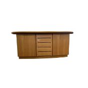 Danish Koefoeds Hornslet teak sideboard