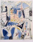 Pablo Picasso, 'Notre Dame', limited edition lithograph from the Marina Picasso collection,