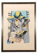 Vittorio Chippari (Italian, b.1922) Serigraph, numbered 37/200, signed, 13x20ins, framed and glazed