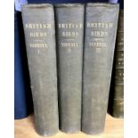 Yarrell - History of British Birds - London, John Van Voorst, 3 Vols, second edition, over 500