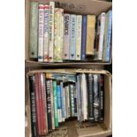 Two boxes of bird books, various titles, Sky Watching, Shore Birds, Wildfowl, Bird Behaviour,