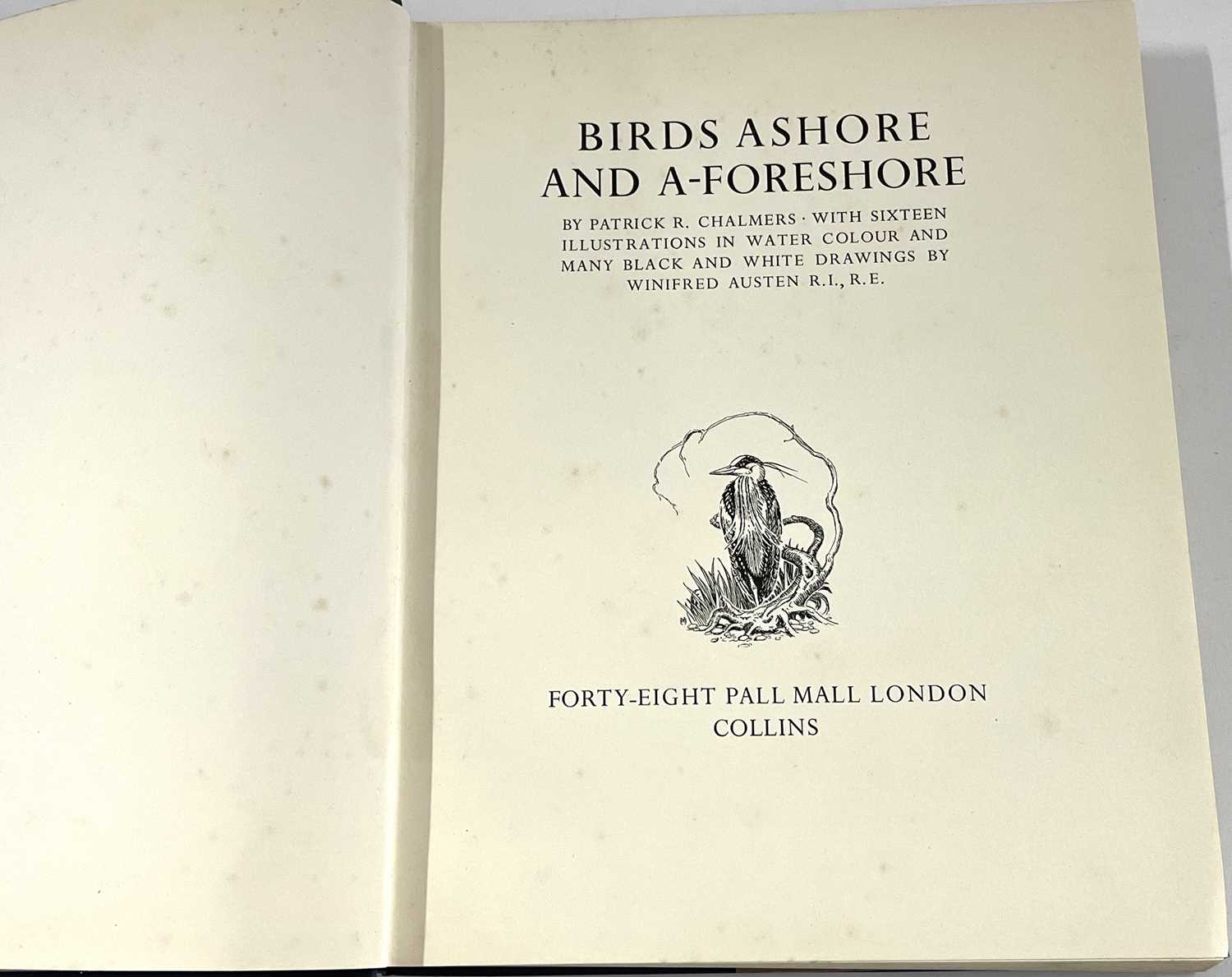 Small box containing bird books including Birds Ashore and Aforeshore by Patrick Chalmers, - Image 11 of 14