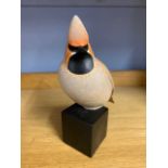 Robert Aberdein (British, b.1963), waxwing, ceramic and resin, limited edition, numbered 11/25,