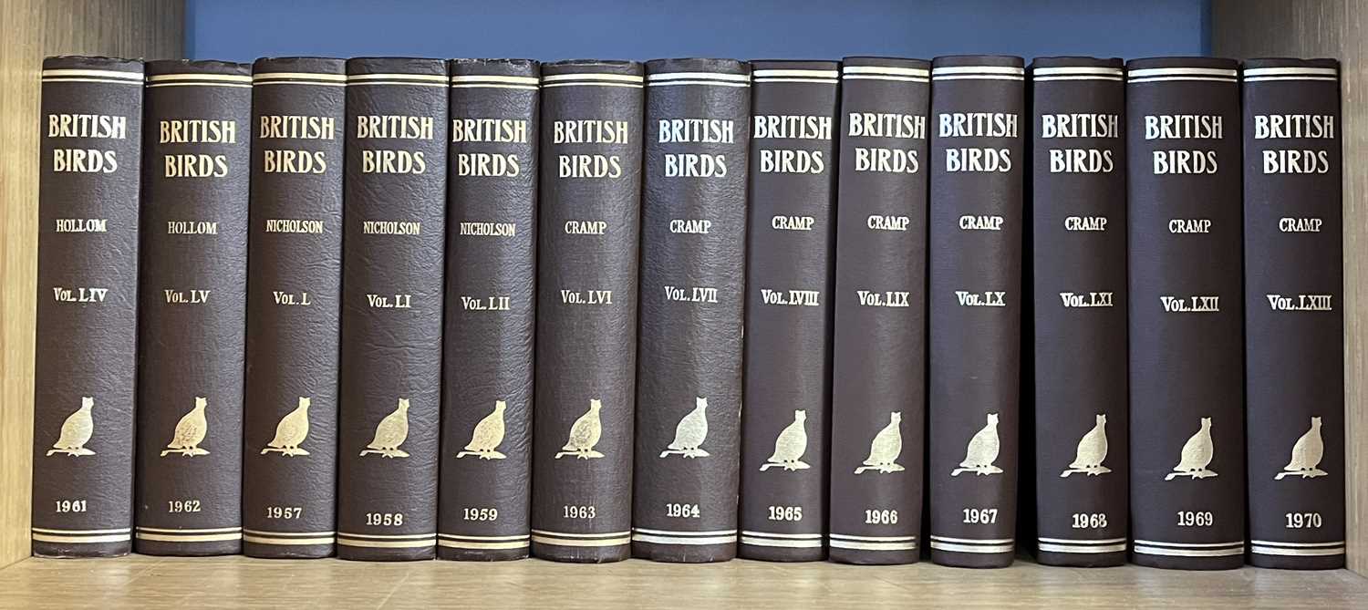 British Birds - Cramp Nicholson et al - Complete run of 54 volumes of British Birds, 1940 -1994, - Image 3 of 8