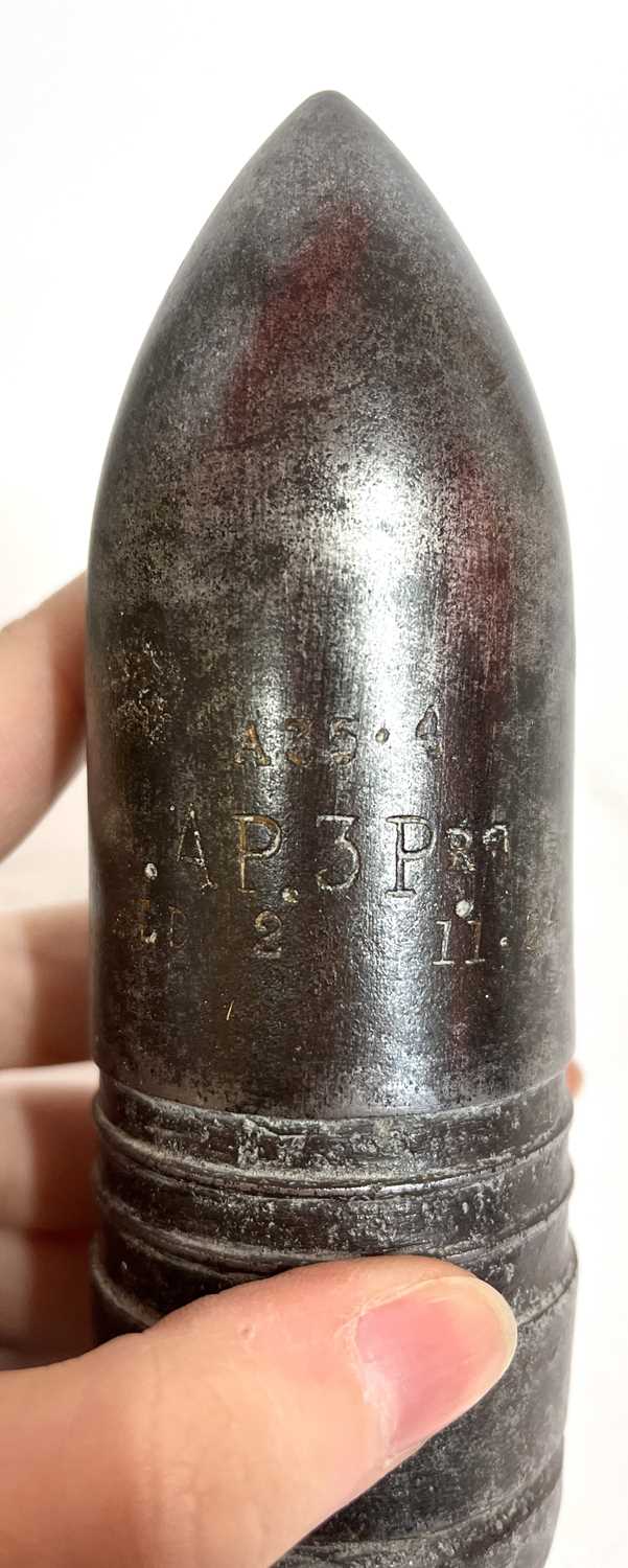 Quantity of eight shell casings, dummy rounds to include inert incendiary bomb, stoked mortar bomb - Image 8 of 23