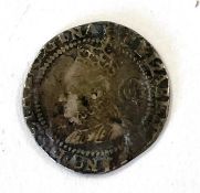 Elizabeth I (1558-1603) 1573 Threepence