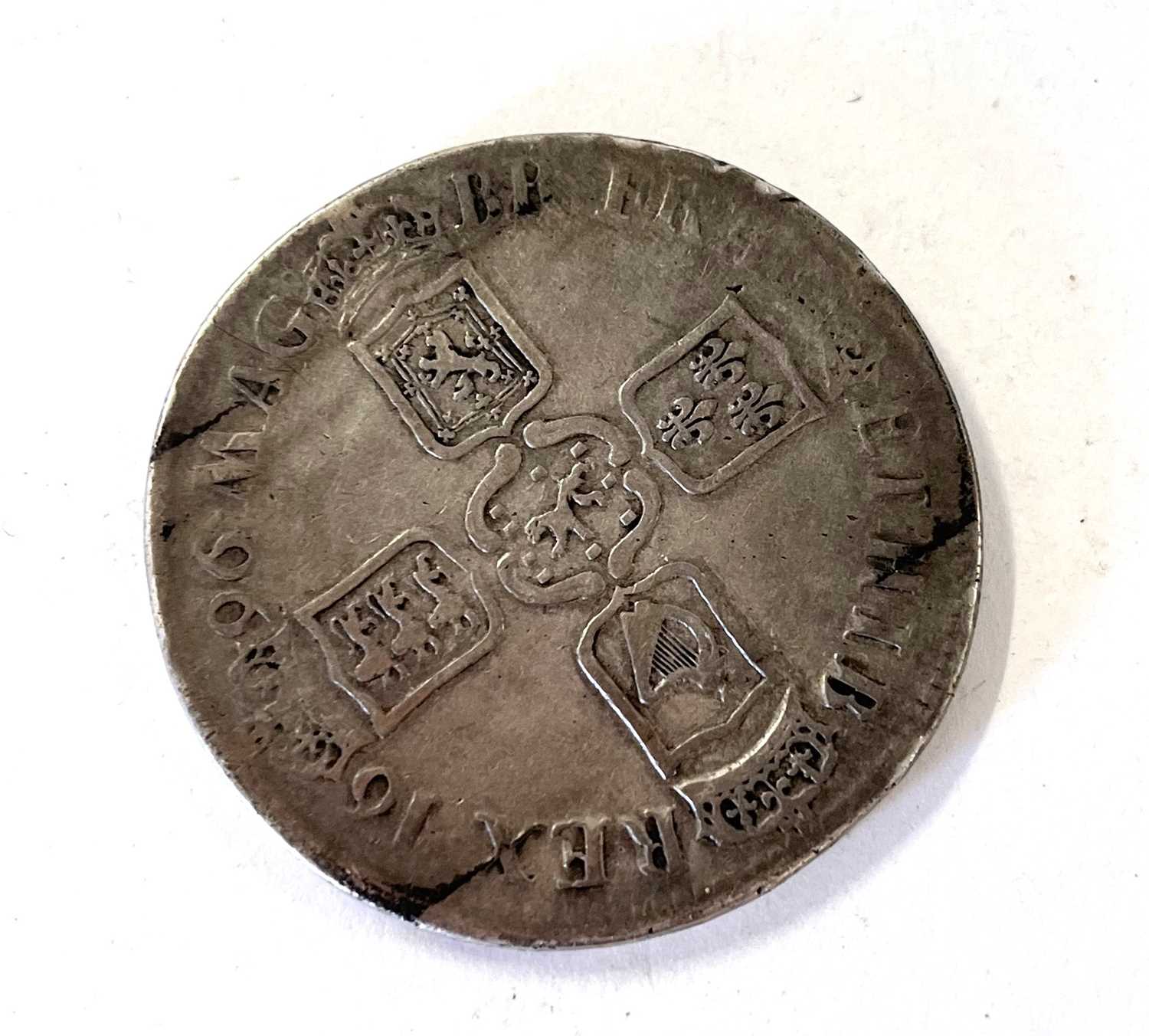 William III 1696 Crown - Image 2 of 2