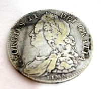 George ll half crown 1745