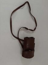 ww1 British private purchase trench tourch "The Orilux, J.H.Steward ltd" in leather pouch named to