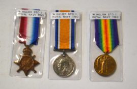 First World War British medal trio to include 1914-15 Star, 1914-18 War Medal and 1914-1919