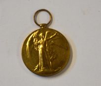 First World War 1914-19 Victory Medal (lacking ribbon) impressed to Second Lieutenant Robin Mark