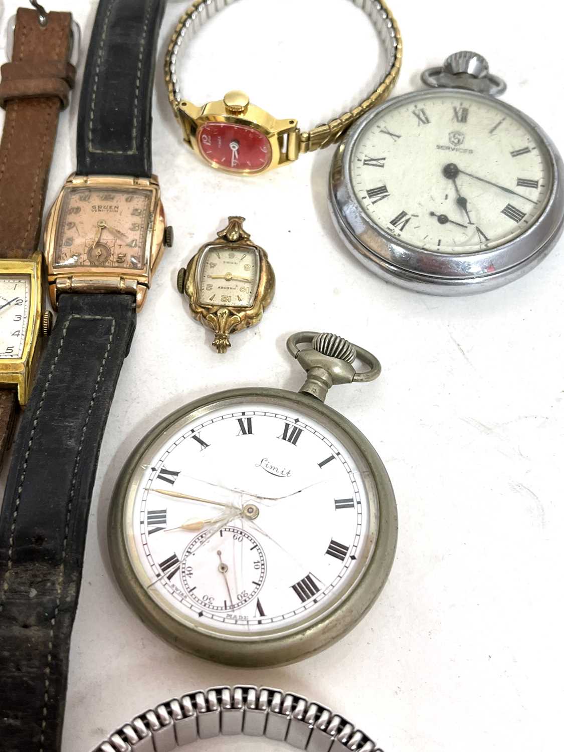 Mixed lot of various gents and ladies wristwatches and two pocket watches, makers of the watches - Image 2 of 4