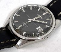 A Seiko Sportsmatic gents wristwatch, the reference number is 76258233, it has a stainless steel