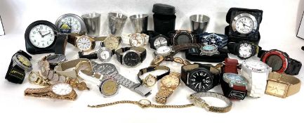 Mixed Lot: Various wristwatches, makers include Limit, Ingersoll and Sekonda, (all a/f)
