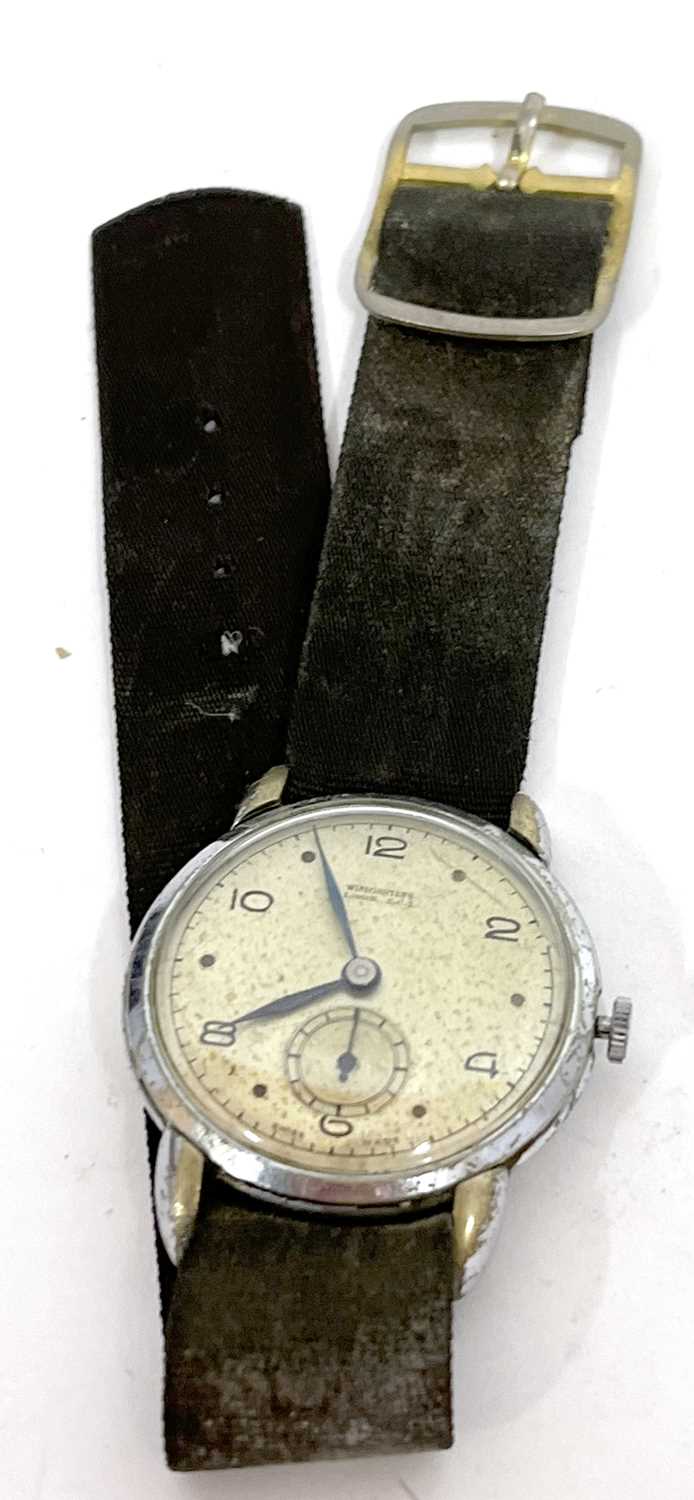 A Winegartens vintage watch, the watch has a manually crown wound movement and the dial features