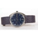 An Omega Seamaster Cosmic gents wristwatch, the watch has a manually crown wound movement and