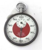 An Omega stopwatch, it has a manually crown wound movement and an approximate case size of 50mm