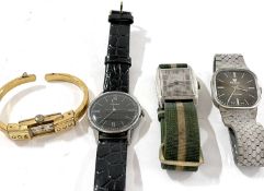Mixed Lot: Various wristwatches, makers to which include Movado and Nevada