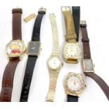 Mixed lot of six watches, makers to include Seiko, Givency and Fabreleuba