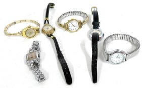 Mixed Lot: Ladies wrist watches makers include Avia, Timex and Lorus