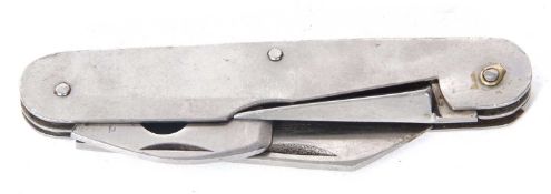 A Joseph Rodgers three folding functions pen knife, the blade marked Joseph Rodgers, Sheffield,