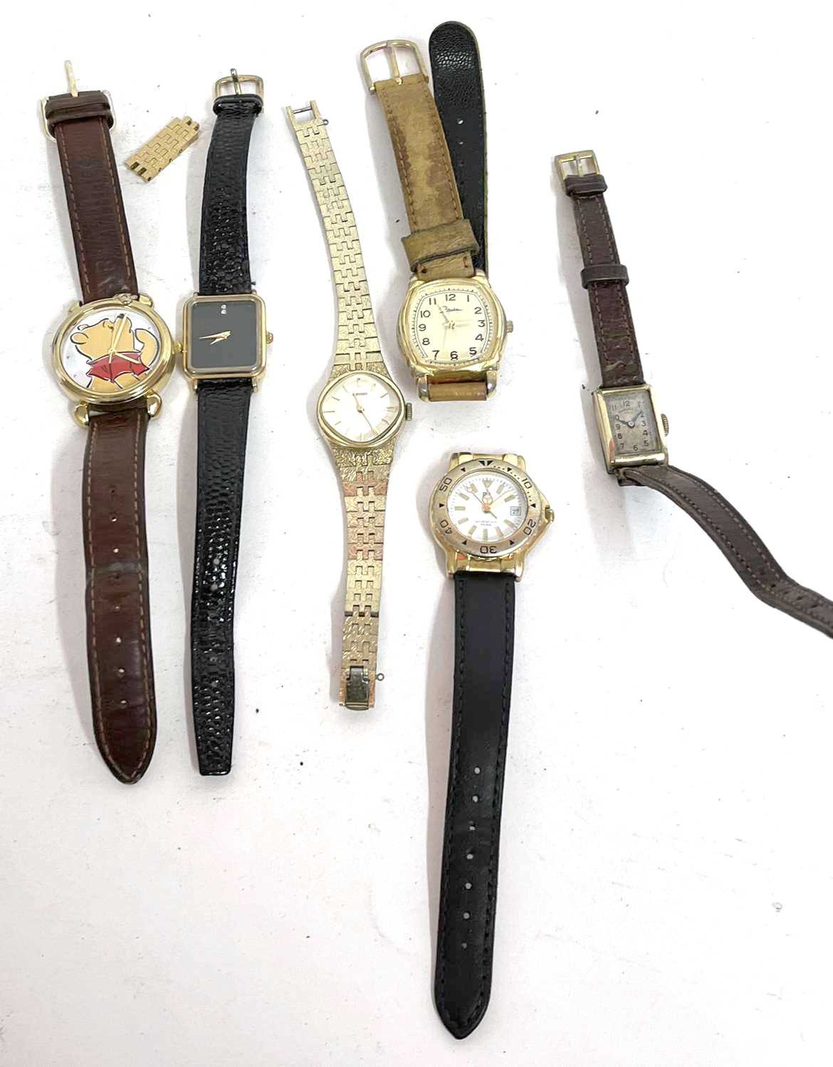 Mixed lot of six watches, makers to include Seiko, Givency and Fabreleuba - Image 2 of 2