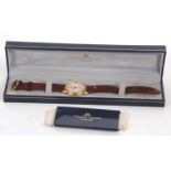 A Maurice Lacroix wristwatch, reference 26318, the watch has a manually crown wound movement, the