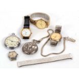 Mixed Lot: Various wristwatches to include Sekonda and Ingosol, also included in the lot is an