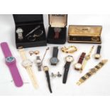 Mixed Lot: Various wristwatches to include makers such as Bellini, Lorus and Josmor