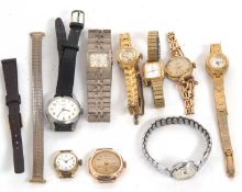 Mixed Lot: Various lady's wristwatches to include makers such as Smiths, Sekonda and a yellow