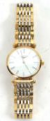 A Longines Lé Grande Classique lady's wristwatch, reference L4.209.2, the watch has a two tone