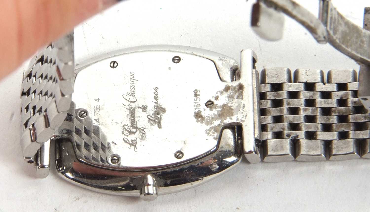 A Longines Lé Grande Classique, stainless steel gents wristwatch, reference number L4.705.4, the - Image 4 of 4