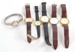 Mixed Lot: Various wristwatches to include Accurist, Seiko and Sekonda