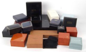 A quantity of mixed jewellery boxes, to include boxes by Ortak, Clogau, Kit Heath and others